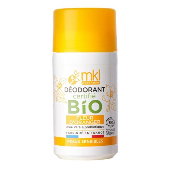 MKL Green Nature Déodorant Fleur d'Oranger Bio 50 ml