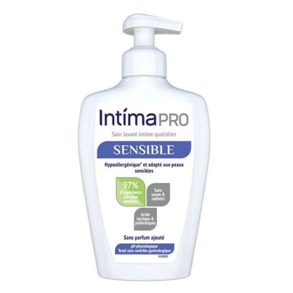 Intima IntimaPro Soin Lavant Intime Quotidien Sensible 200ml