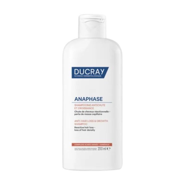 Ducray Anaphase Shampooing Antichute et Croissance - 200ml - Freine la chute & favorise la repousse