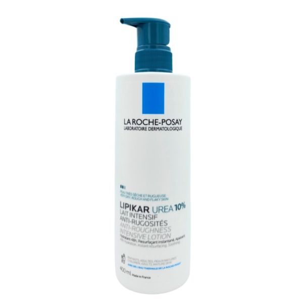La Roche-Posay Lipikar Lait Urea 10% 400 ml - Hydratation triple-action peaux très sèches