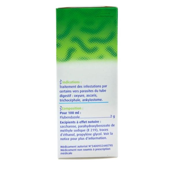Fluvermal Suspension Buvable 2% - 30 ml