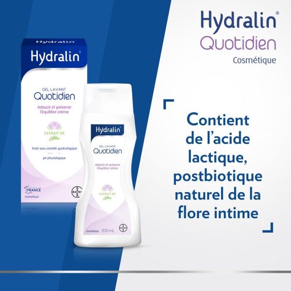 Hydralin Quotidien Gel Lavant Lot de 2 x 400ml