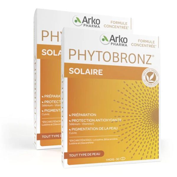 Arkopharma Phytobronz Lot de 2 x 30 Capsules