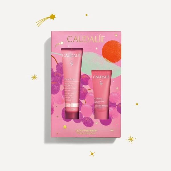 Caudalie Le Coffret Le Duo Hydratation 2 Soins – Hydratation et apaisement des peaux sensibles