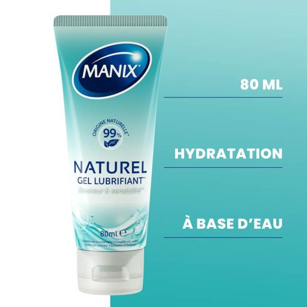 Manix Naturel Gel Lubrifiant - 80 ml