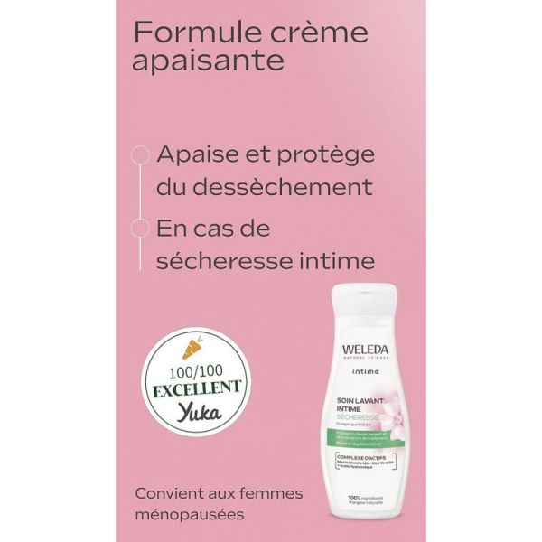 Weleda Soin Lavant Intime Sécheresse 200ml – Hydratation et confort