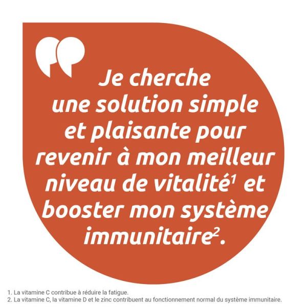 Vitascorbol Immunité - 50 gommes - Défenses renforcées & énergie naturelle