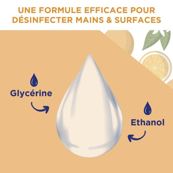 Baccide Spray Anti-viral Désinfectant Mains & Surfaces - 100ml - Fleur d'Oranger