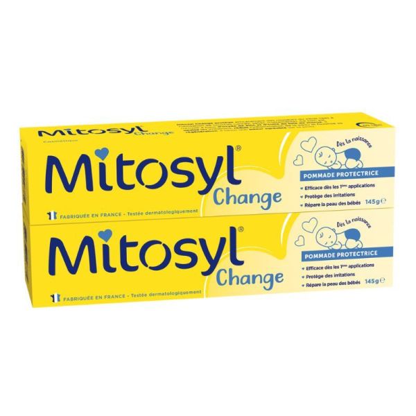 Mitosyl® Change Pommade Protectrice Rougeurs du Siège - Lot de 2 x 145g