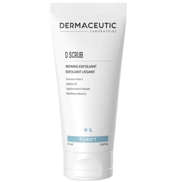 Dermaceutic D Scrub Exfoliant Lissant 50ml – Gommage visage éclat
