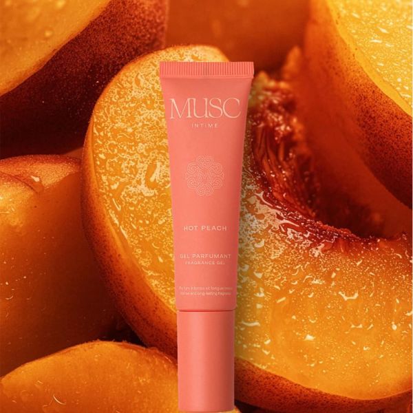 Musc Intime Hot Peach Gel Parfumant Organique 30ml – Parfum intense