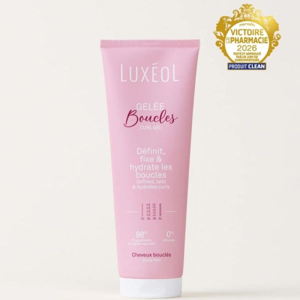 Luxéol La Routine Boucles Coffret 5 Produits + Trousse Offerte - Pour des boucles rebondies, nourries et hydratées