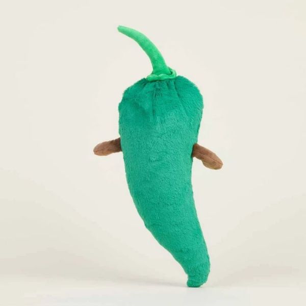 Soframar Warmies Bouillotte Peluche Déhoussable Piment 35 cm - Chaleur réconfortante et apaisante