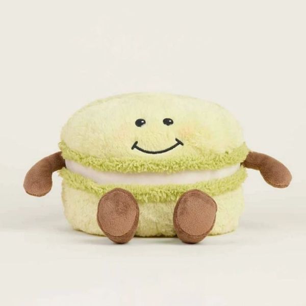 Soframar Warmies Bouillotte Peluche Déhoussable Macaron 24 cm - Chaleur réconfortante et apaisante