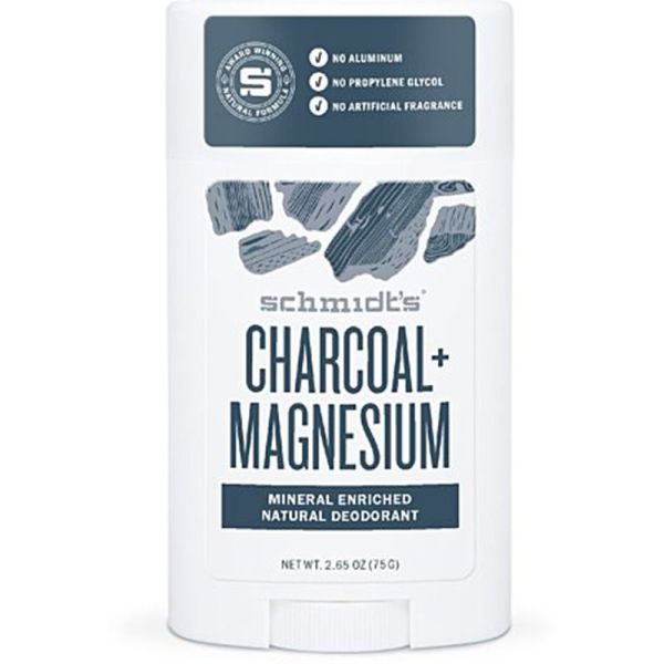 Schmidt's Signature Déodorant Stick Naturel - Charbon et Magnésium - 75g