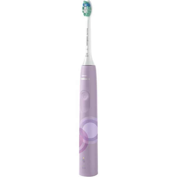 PHILIPS Sonicare Brosse à Dents Électrique 4100 Series - 1 unité - Couleur : Lila - Nettoyage efficace, douceur et protection des gencives
