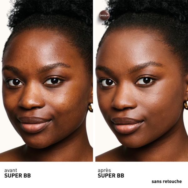 Erborian Super BB au Ginseng 15ml Teinte Chocolat – Crème de teint couvrante anti-imperfections SPF20