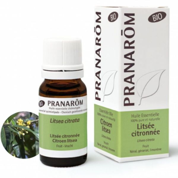 Pranarom Litsée citronnée Bio 10 ml