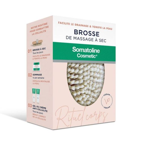 Somatoline Brosse de Massage a Sec