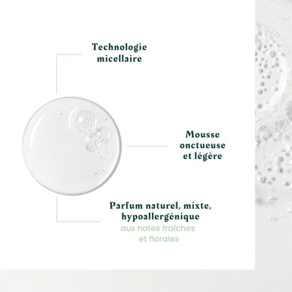 René Furterer Naturia Shampoing Micellaire Douceur Bio - 50 ml - Tous Types de Cheveux