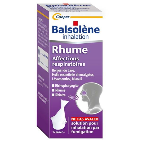 Cooper Balsolène solution pour inhalation par fumigation 100 ml
