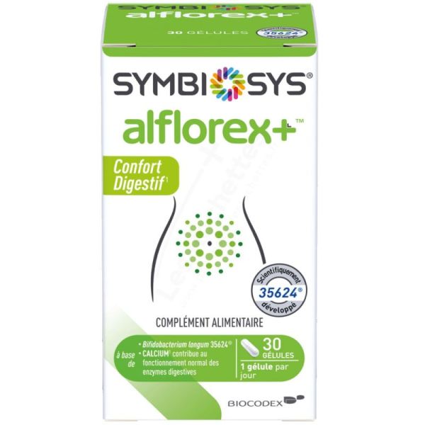 Symbiosys Alflorex SII 30 gélules – confort intestinal et syndrome de l’intestin irritable