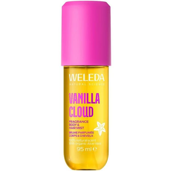Weleda Brume Parfumée Corps & Cheveux Vanilla Cloud 95ml – Signature douce et gourmande