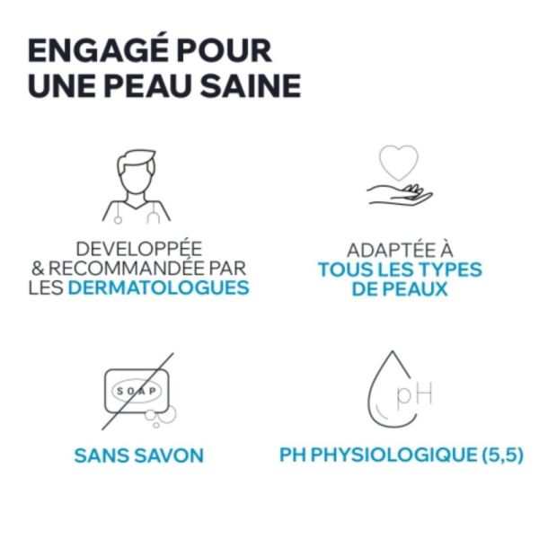 Uriage Mousse d'Eau Nettoyante 150 ml - Démaquille, nettoie et adoucit visage et yeux