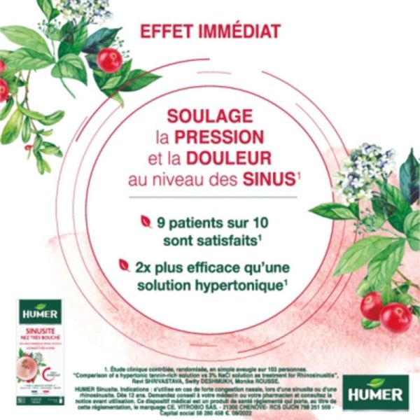 Humer nez très bouché spray nasal 15 ml