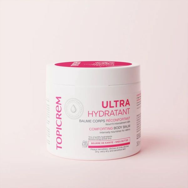 Topicrem Ultra-Hydratant Baume Corps Réconfortant 380ml – Nutrition intense anti-sécheresse