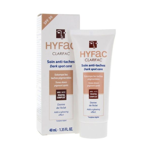 Hyfac Clarifac -  Soin Anti-Taches SPF30 - 40 ml