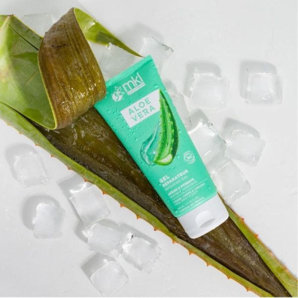 MKL Gel Réparateur Aloe Vera 200 ml - Apaise, répare et hydrate la peau