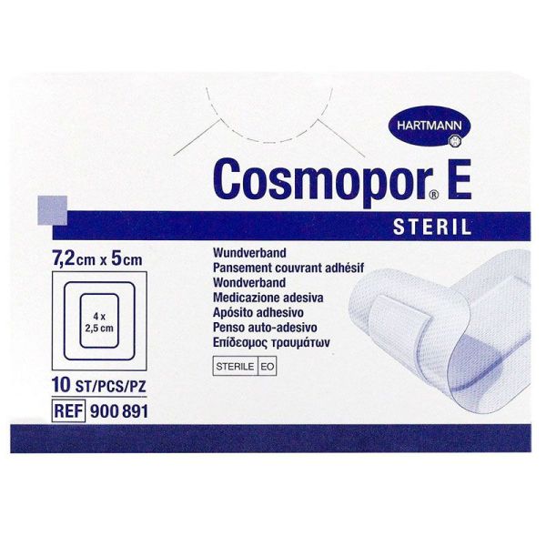 Hartmann Cosmopor Pansement Couvrant 5cm X 7.2cm - 10 unités