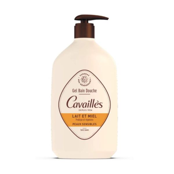 Rogé Cavaillès Gel Bain Douche Lait et Miel 1 litre