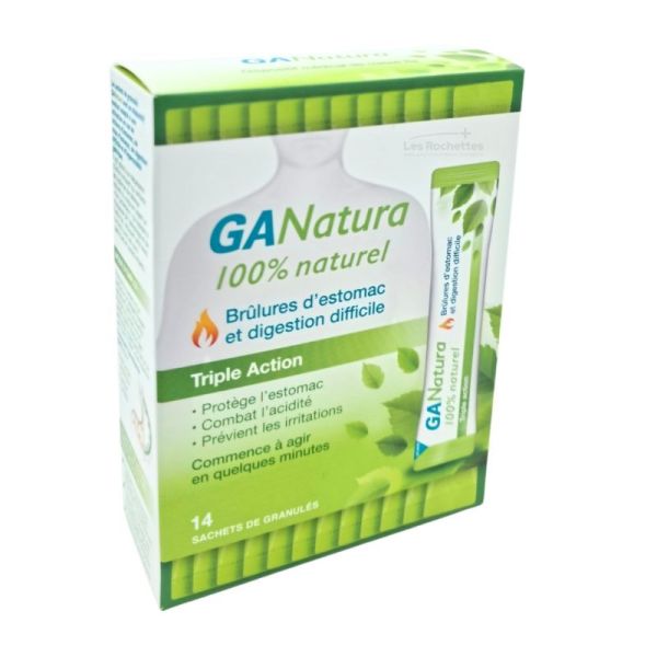 Ganatura - Brulures d'Estomac et Digestion Difficile - 14 sachets