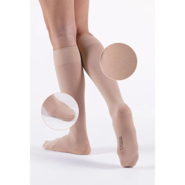 Thuasne Venoflex Kokoon Absolu Chaussettes de Contention Femme Classe 2 Normal – Douceur et microfibre