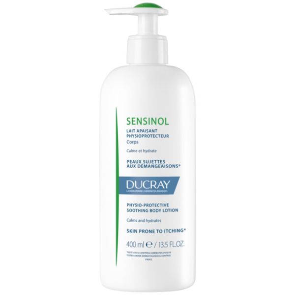Ducray Sensinol Lait Apaisant 400ml – Apaisement des démangeaisons
