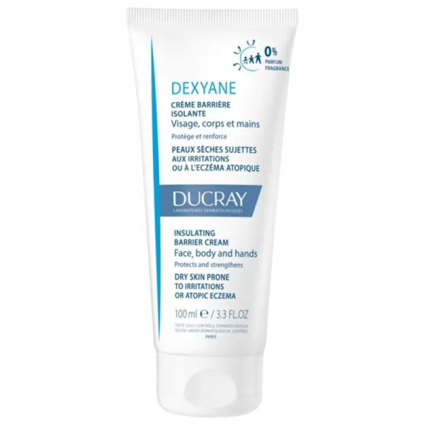 Ducray Dexyane Crème Barrière Isolante 100ml – Protection et anti-irritations