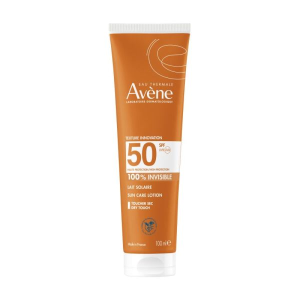 Avène Solaire Lait SPF50+ Peaux Sensibles - 100ml - Très haute protection pour peaux sensibles