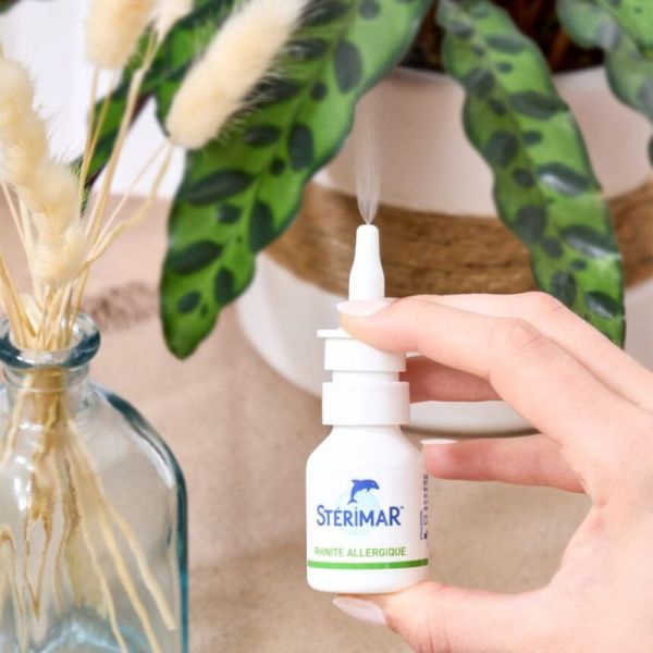 Stérimar Rhinite Allergique Spray Valve 20ml – Décongestion et soulagement