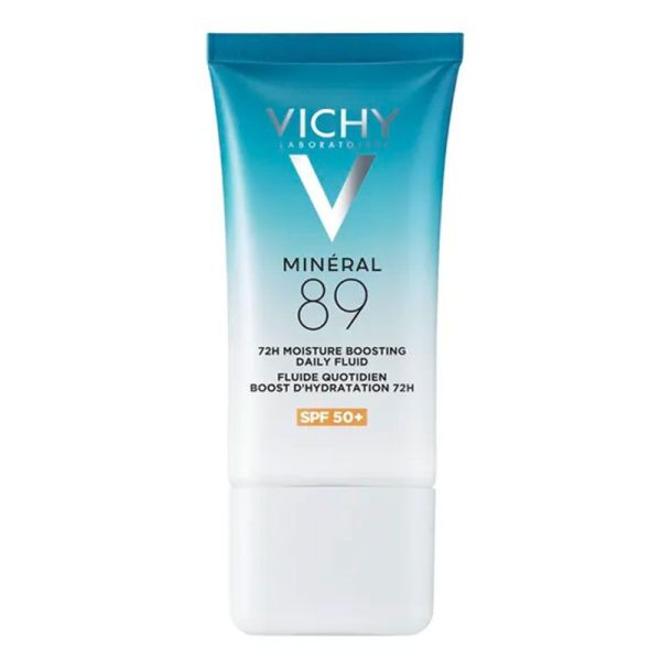 Vichy Minéral 89 - Fluide Quotidien Boost d'Hydratation Pendant 72h SPF50+ - 50 ml