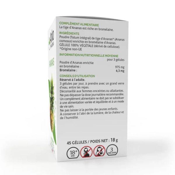 Arkopharma Arkogélules Ananas 45 gélules - Complément alimentaire