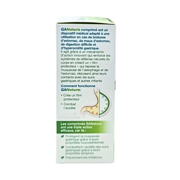 GANatura - Brulures d'Estomac et Digestion Difficile - 14 comprimés