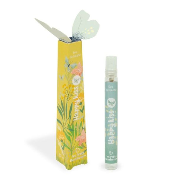 Claude Galien Happy Kiss Papillon Eau de Toilette Hespéridée, Frais Boisée & Florale - Vaporisateur 10ml