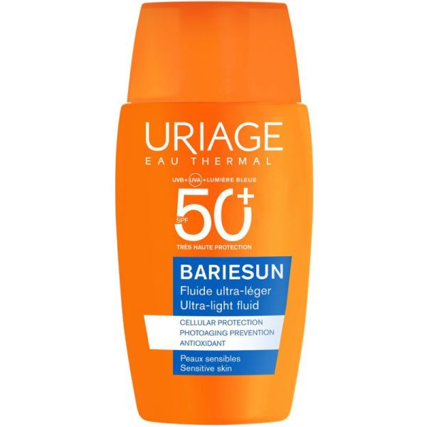 Uriage Bariésun Fluide Ultra-Léger SPF 50+ 30ml – Haute protection solaire