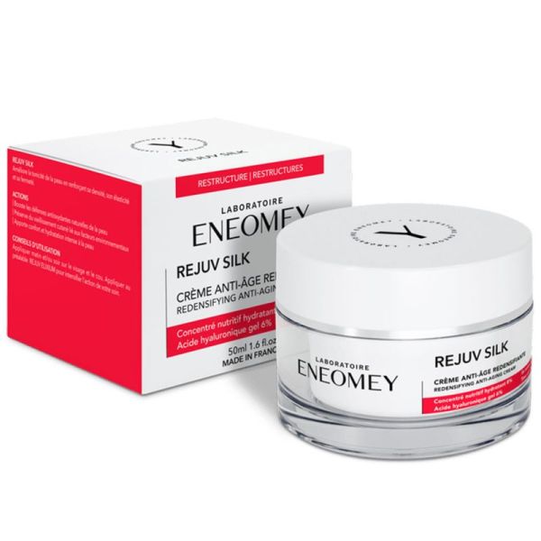 Eneomey Rejuv Silk - Crème Anti-Âge Redensifiante 50 ml - Peau Plus Elastique Plus Dense Plus Ferme