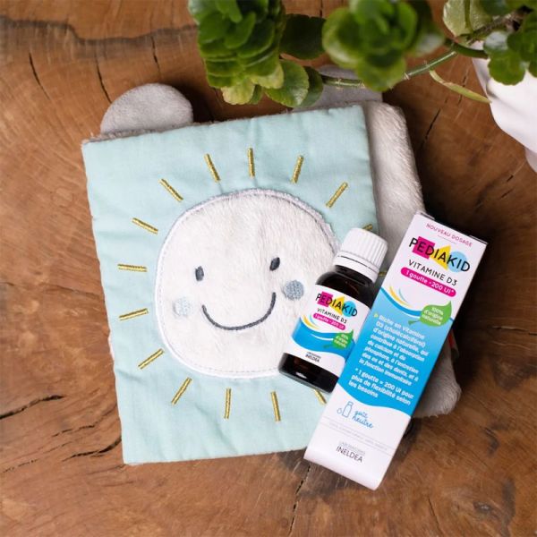 Pédiakid Vitamine D3 200 UI 20 ml – Capital osseux et immunité