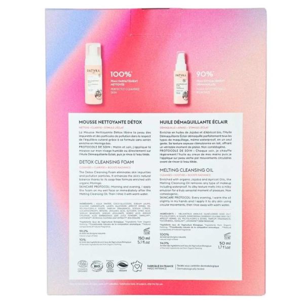 Patyka Coffret Le Rituel Belle Peau 2 produits - Nettoyage et éclat de peau