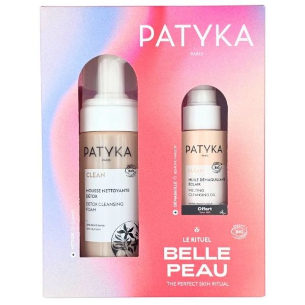 Patyka Coffret Le Rituel Belle Peau 2 produits - Nettoyage et éclat de peau