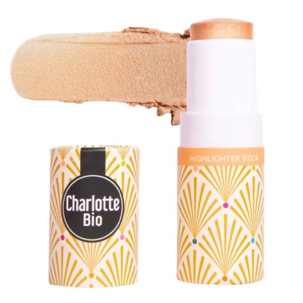 Charlotte Bio Highlighter en Stick Bio Fini Glowy Naturel & Lumineux - 5g